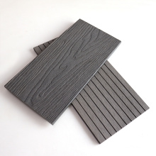 New Design WPC Teak Tiles Plastic Waterproof Solid WPC Flooring for Outdoor Usage Flooring Outdoor Flooring